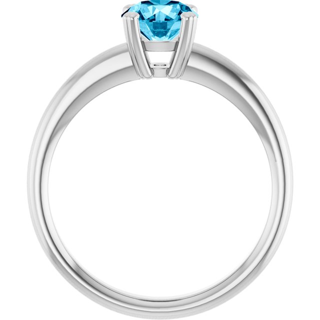 Natural Aquamarine | Round | 6mm