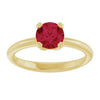 Lab-Grown Ruby | Round | 6mm