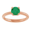 Lab-Grown Emerald | Round | 6mm