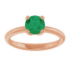 Lab-Grown Emerald | Round | 6mm