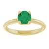 Lab-Grown Emerald | Round | 6mm