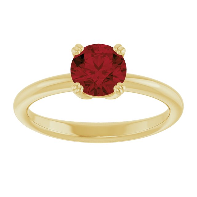 Natural Mozambique Garnet | Round | 6mm