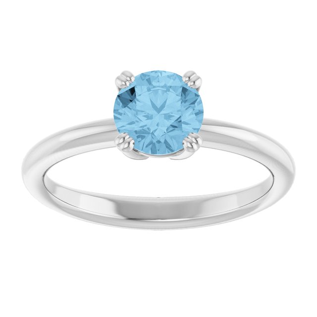 Natural Sky Blue Topaz | Round | 6mm