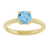 Natural Sky Blue Topaz | Round | 6mm