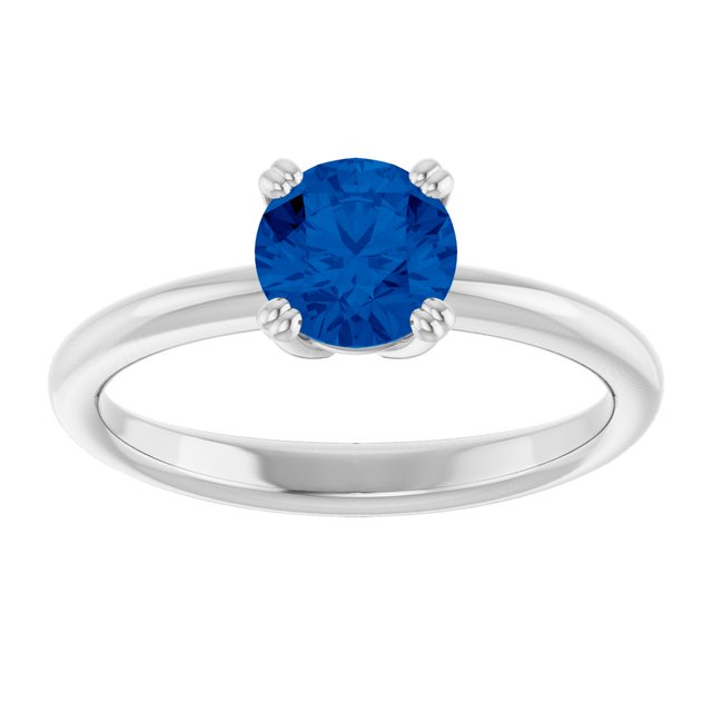 Lab-Grown Blue Sapphire | Round | 6mm