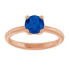 Lab-Grown Blue Sapphire | Round | 6mm