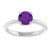 Natural Amethyst | Round | 6mm