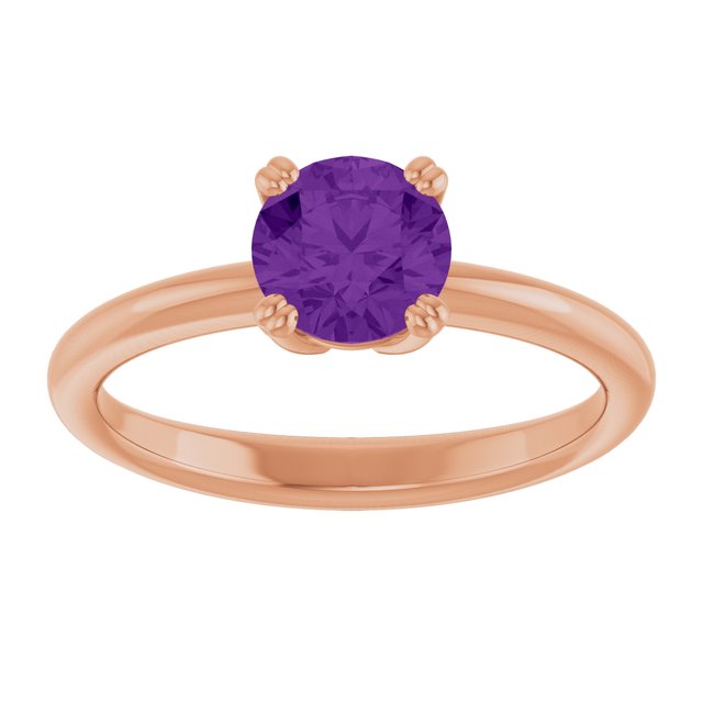 Natural Amethyst | Round | 6mm