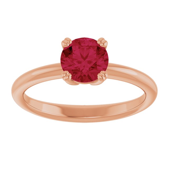 Lab-Grown Ruby | Round | 6mm