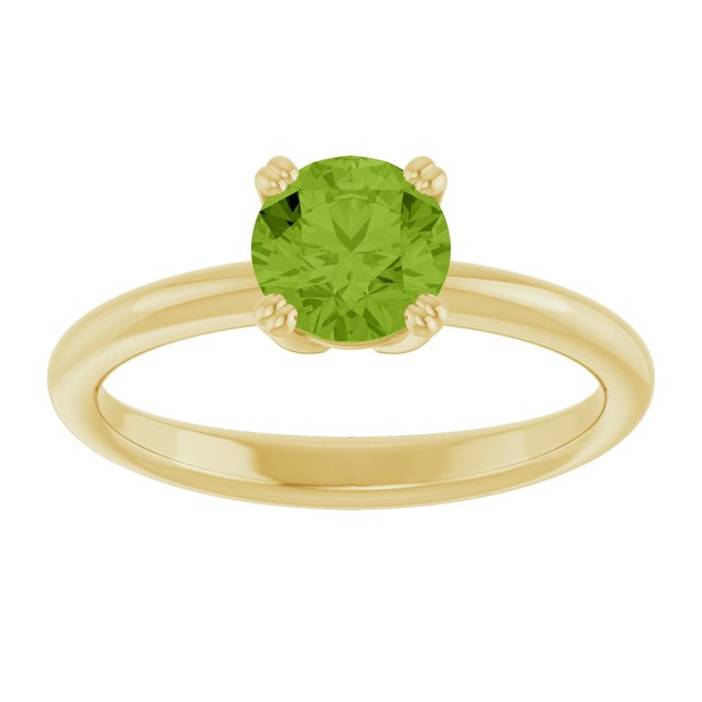 Natural Peridot | Round | 6mm