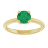 Lab-Grown Emerald | Round | 6mm