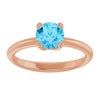 Natural Aquamarine | Round | 6mm