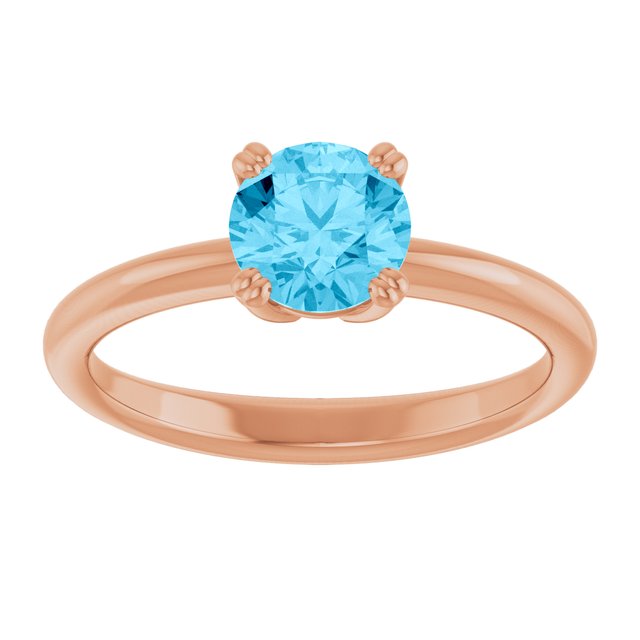 Natural Aquamarine | Round | 6mm