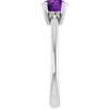 Natural Amethyst | Round | 6mm