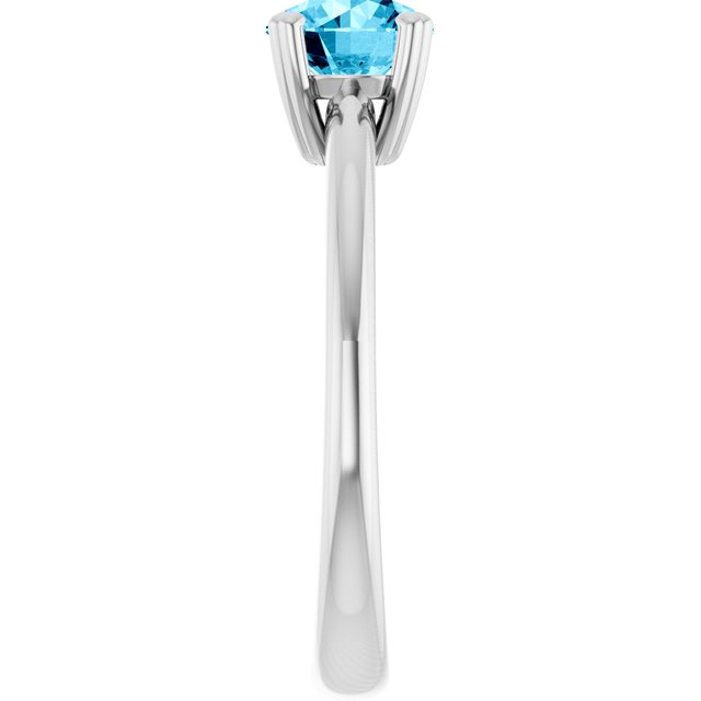 Natural Aquamarine | Round | 6mm