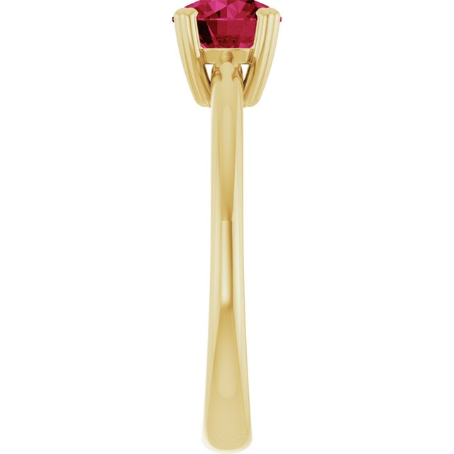 Lab-Grown Ruby | Round | 6mm