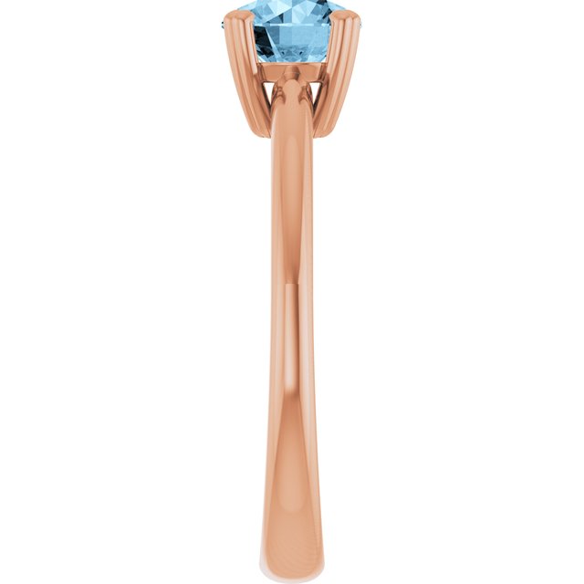 Natural Sky Blue Topaz | Round | 6mm