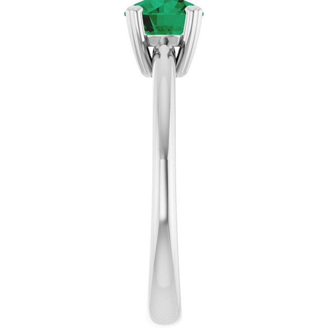 Lab-Grown Emerald | Round | 6mm