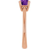 Natural Amethyst | Round | 6mm