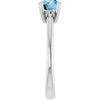 Natural Sky Blue Topaz | Round | 6mm