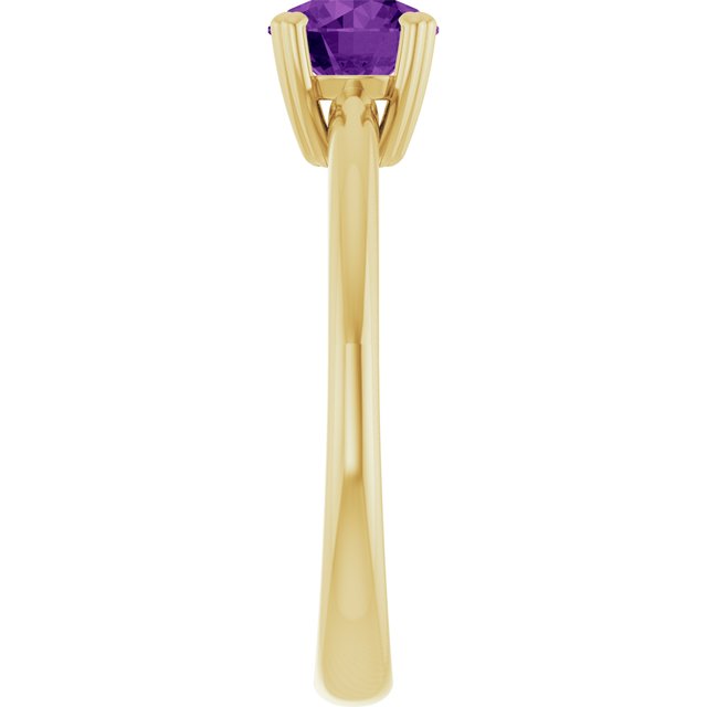 Natural Amethyst | Round | 6mm