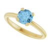 Natural Sky Blue Topaz | Round | 6mm