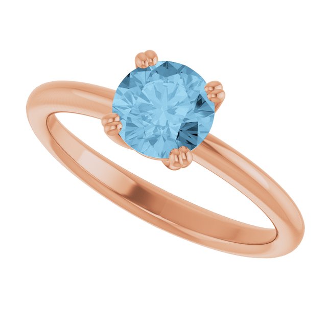 Natural Sky Blue Topaz | Round | 6mm