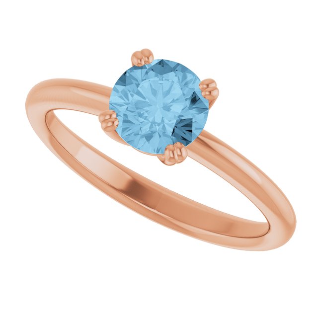 Natural Sky Blue Topaz | Round | 6mm