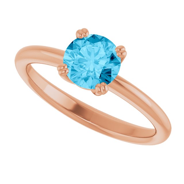 Natural Aquamarine | Round | 6mm