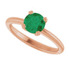 Lab-Grown Emerald | Round | 6mm