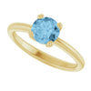 Natural Sky Blue Topaz | Round | 6mm