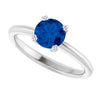 Lab-Grown Blue Sapphire | Round | 6mm