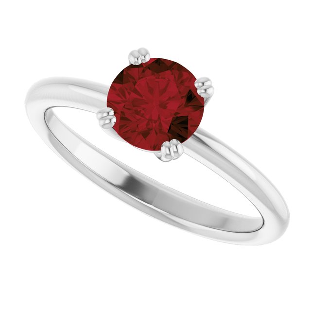 Natural Mozambique Garnet | Round | 6mm