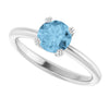 Natural Sky Blue Topaz | Round | 6mm