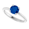 Lab-Grown Blue Sapphire | Round | 6mm