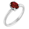 Natural Mozambique Garnet | Oval | 7 x 5mm