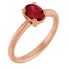 Lab-Grown Ruby | Oval | 7 x 5mm
