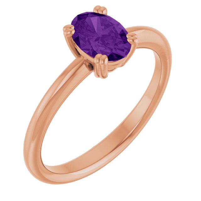 Natural Amethyst | Oval | 7 x 5mm