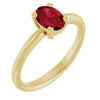 Lab-Grown Ruby | Oval | 7 x 5mm