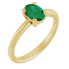 Lab-Grown Emerald | Oval | 7 x 5mm