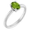 Natural Peridot | Oval | 7 x 5mm
