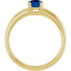 Lab-Grown Blue Sapphire | Oval | 7 x 5mm