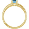 Natural Sky Blue Topaz | Oval | 7 x 5mm