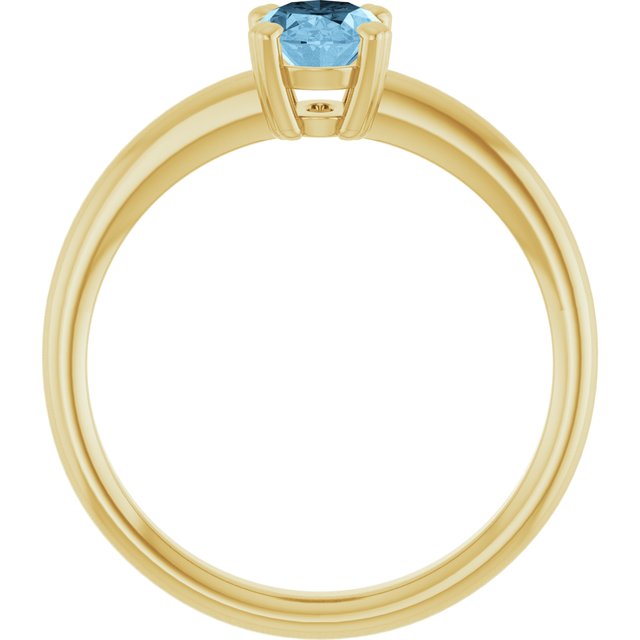 Natural Sky Blue Topaz | Oval | 7 x 5mm