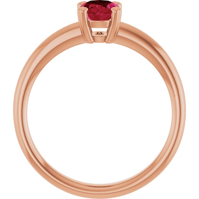 Lab-Grown Ruby | Oval | 7 x 5mm
