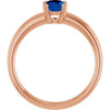 Lab-Grown Blue Sapphire | Oval | 7 x 5mm