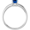 Lab-Grown Blue Sapphire | Oval | 7 x 5mm