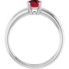 Lab-Grown Ruby | Oval | 7 x 5mm
