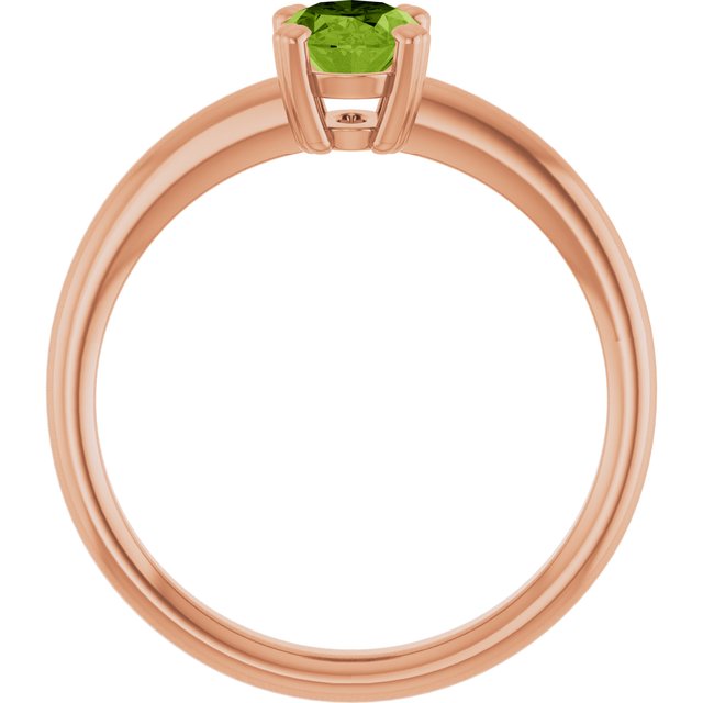 Natural Peridot | Oval | 7 x 5mm