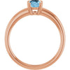 Natural Sky Blue Topaz | Oval | 7 x 5mm